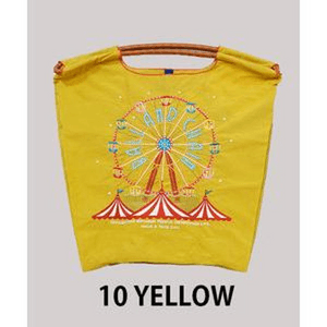 Ferris Wheel Embroidered Eco Bag (M) 168g