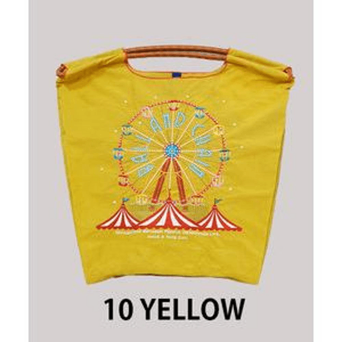 Ferris Wheel Embroidered Eco Bag (M) 168g