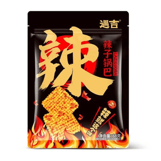 Spicy Snacks, Spicy Rice Crisps, 88g*1 Bag