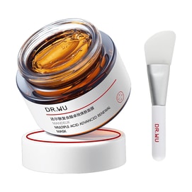 Mandelik Multiple Acid Renewal Mask, 1.76oz., with ​​Silicone Face Mask Brush​