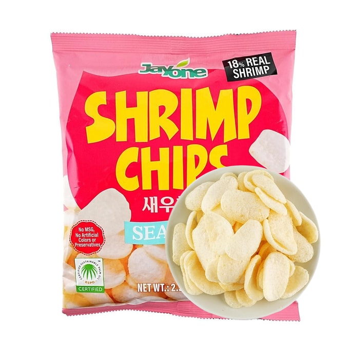 Shrimp Chips Sea Salt Flavor 2.3 oz