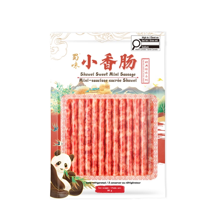 【カナダ直送】 カナダ 蜀味食品 蜀味ソーセージ 90g