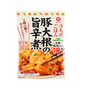 Pork and Daikon Radish Spicy Simmer Sauce Mix 2.54oz【3 Types of Sauces】【Beef Dashi】【Ready in 10 Minutes】