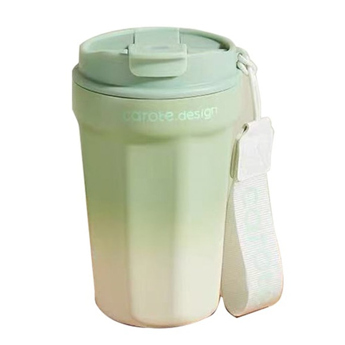 Double-Wall Ceramic Tumbler - 2-in-1 Green 1 each