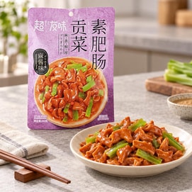 超友味 贡菜素肥肠 麻酱味 100g【麻香醇厚】【脆嫩爽口】