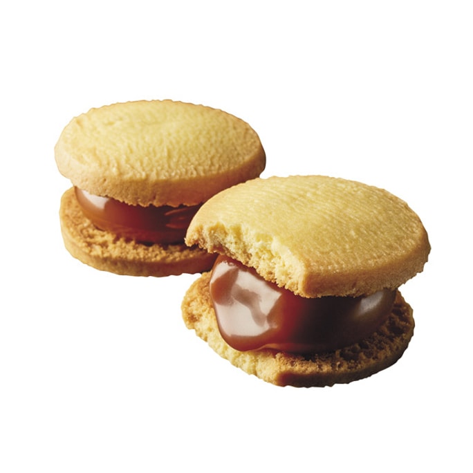 [일본에서 온 다이렉트 메일] 신도쿄 명물 CARAMEL MONDAY 더블 카라멜 샌드위치 쿠키 12팩