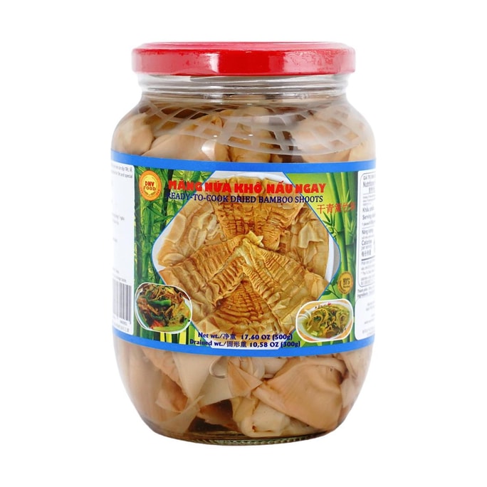 越南 DNV 干青篱竹笋 500g【山野鲜脆·即煮即享】