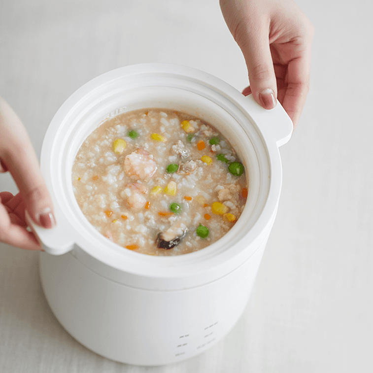 Mini Electric Rice Cooker with Steamer – 1.2L Capacity | 110–120V | Ideal for Dorm, Apartment & Single Living 9