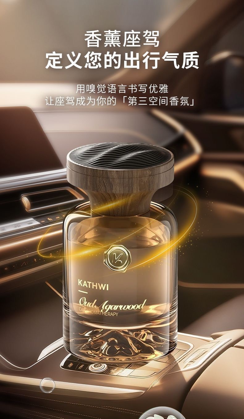 【中國直郵】 科淨威 陳小春推薦 觀山車載香水 120ml烏木沉香