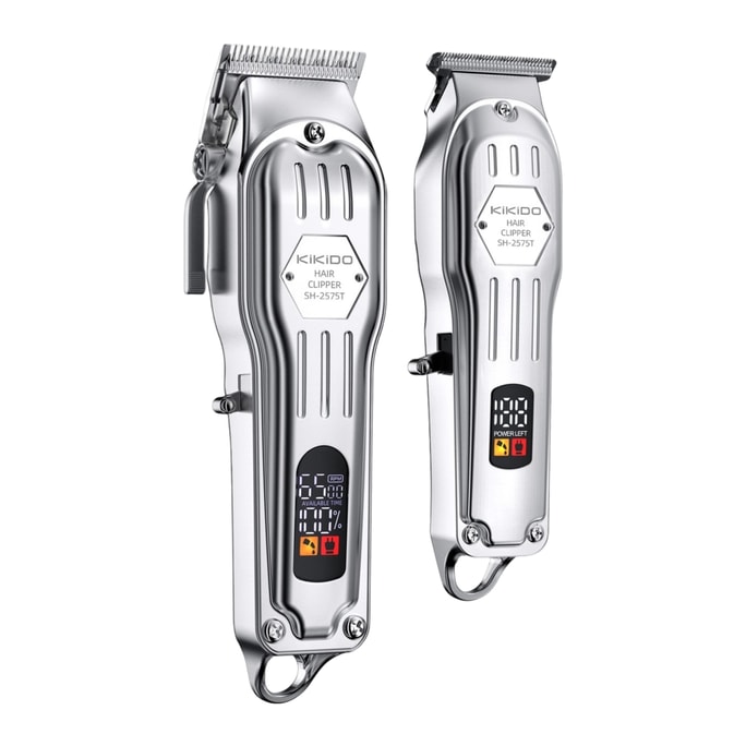 【中国直送】Kedu レトロ ポンパドール ヘアクリッパー サロン&家庭用セット (ポンパドールクリッパー + カービングクリッパー)