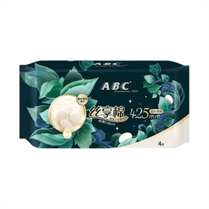 Si Xiang Cotton Super Long Night Silk Protein Essence Dry and Extremely Thin Night 425mm*4 tablets per pack