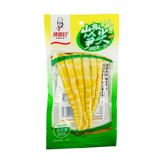 辣媳婦 筍尖 80g【開袋即食下飯小菜】【泡椒竹筍】