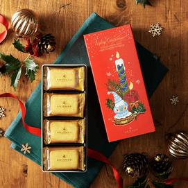 Christmas White Chocolate Cookie Gift Box 16pcs