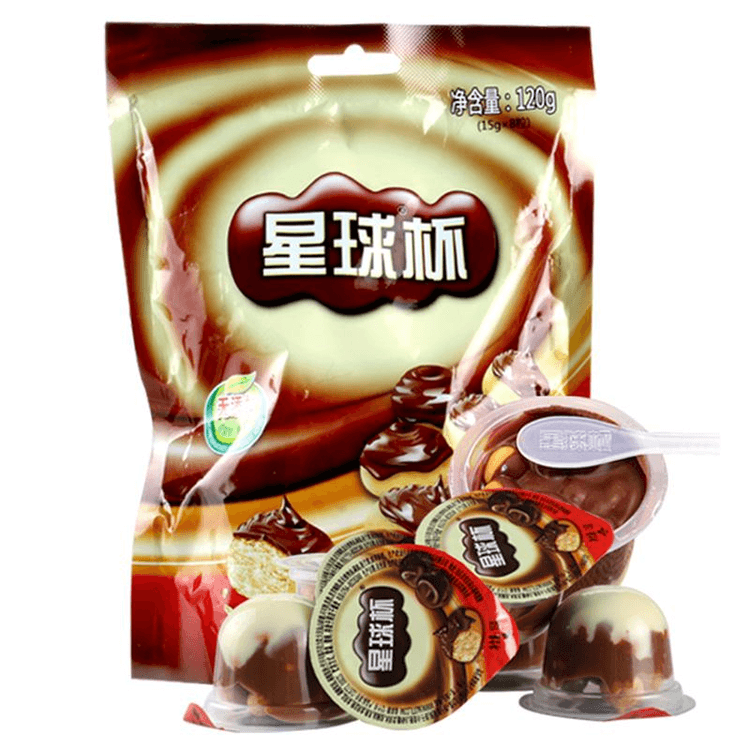 Sweet Star Cup Candy Chocolate Biscuits Delicious Internet