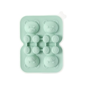 Silicone Homemade Ice Cube Mold 4 Cell 1PC