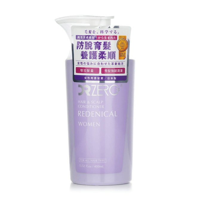 韓國 【香港直郵】 DR ZERO零醫生 根賦女士防脫髮護髮素 400ml/13.52oz