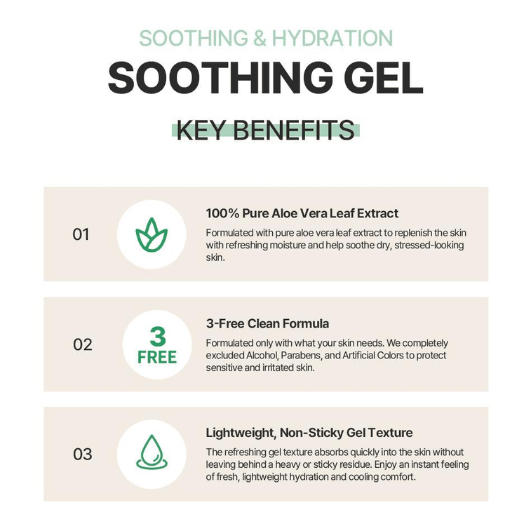 Aloe Vera 100% Soothing Gel 100ml 3