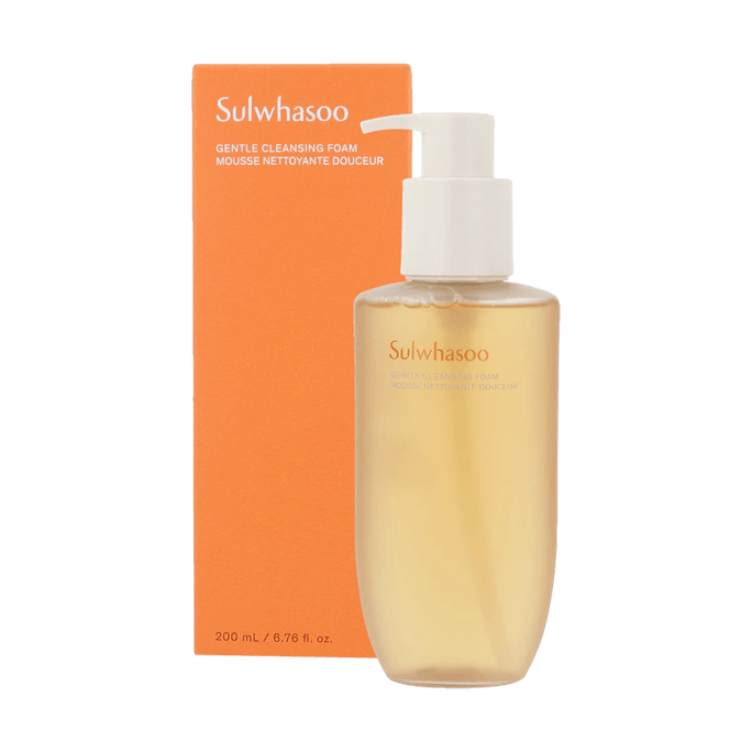 Gentle Cleansing Foam, 6.8 fl oz 【NEW】[Rose's Pick]