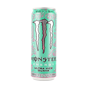 Monster Energy Ultra Vice Guava, Sugar Free Zero Calorie Energy Drink, 12.01 fl oz