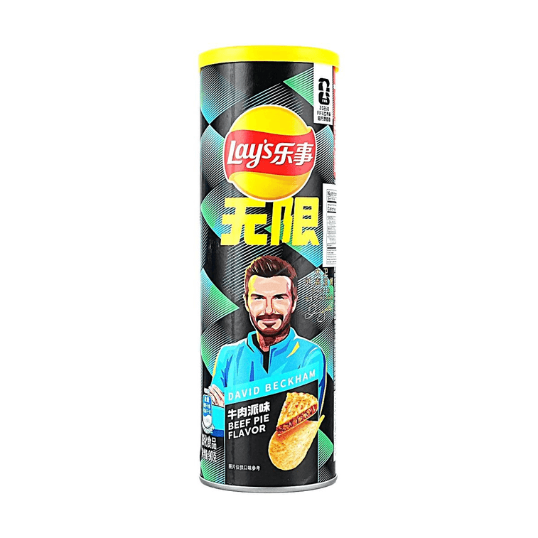大陆版LAY'S乐事x2026FIFA世界杯限定联名 无限薯片 牛肉派味 90g【观赛夜宵必备零食】 3