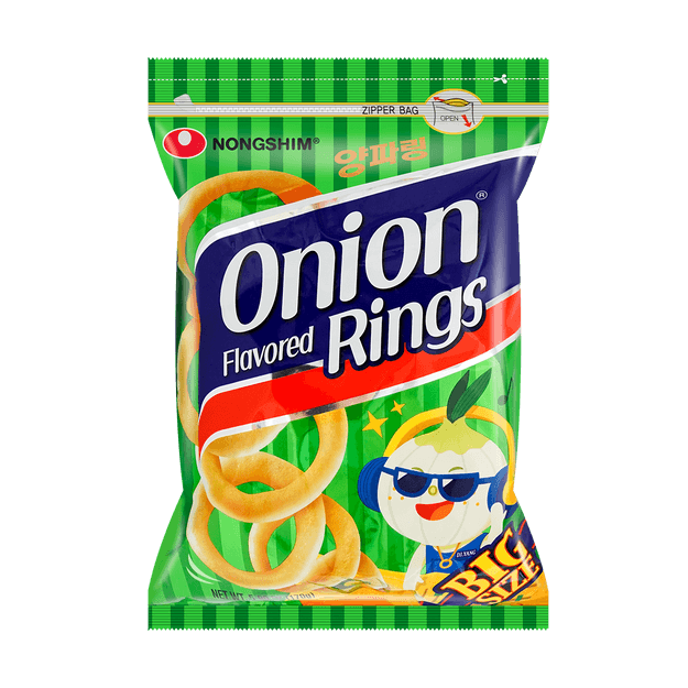 商品详情 - 韩国nongshim农心 洋葱圈 家庭装 170g 包装随机发