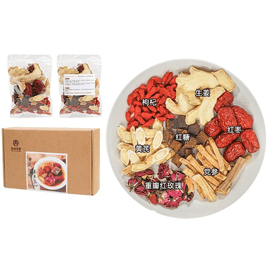 Xinglin Caotang Huangqi Red Sugar Ginger Jujube Tea 8 Packs * 1 Box