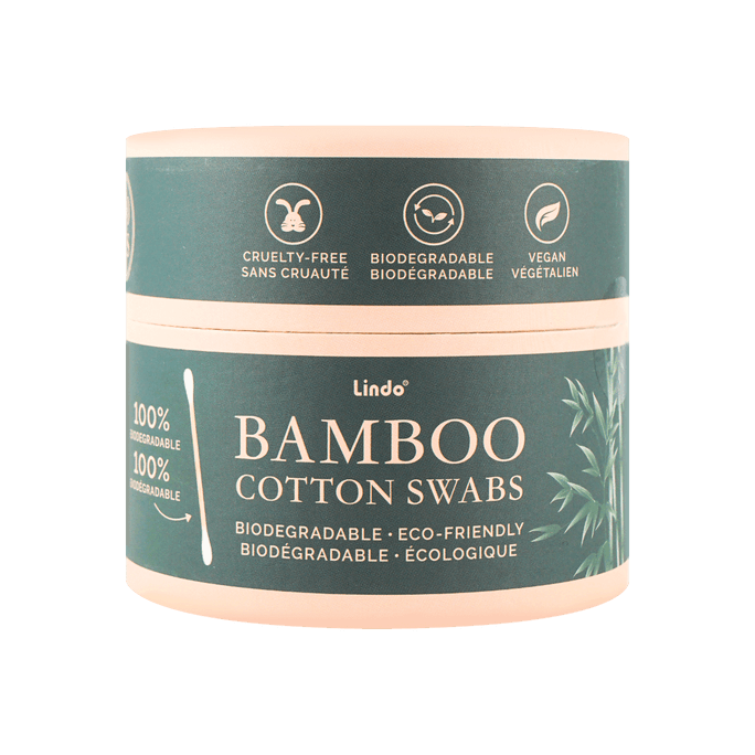 Natural Bamboo Cotton Swabs 400pcs