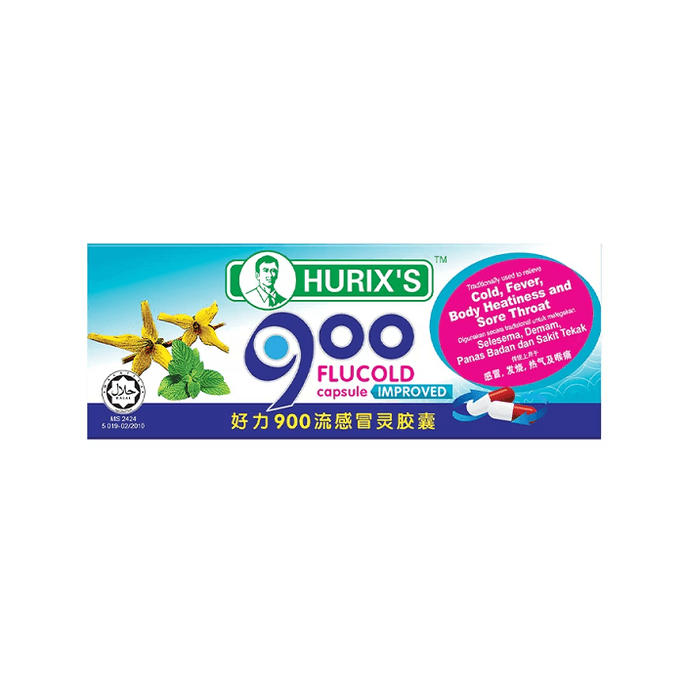 900 Flucold Capsule 6capsules