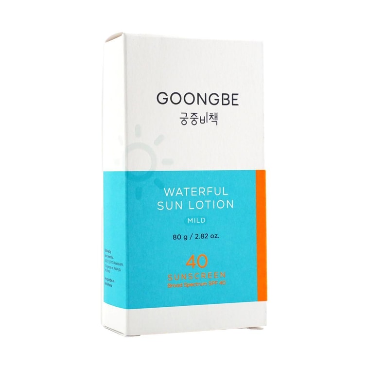 韩国GOONGBE 儿童水润防晒乳 温和型SPF40 5