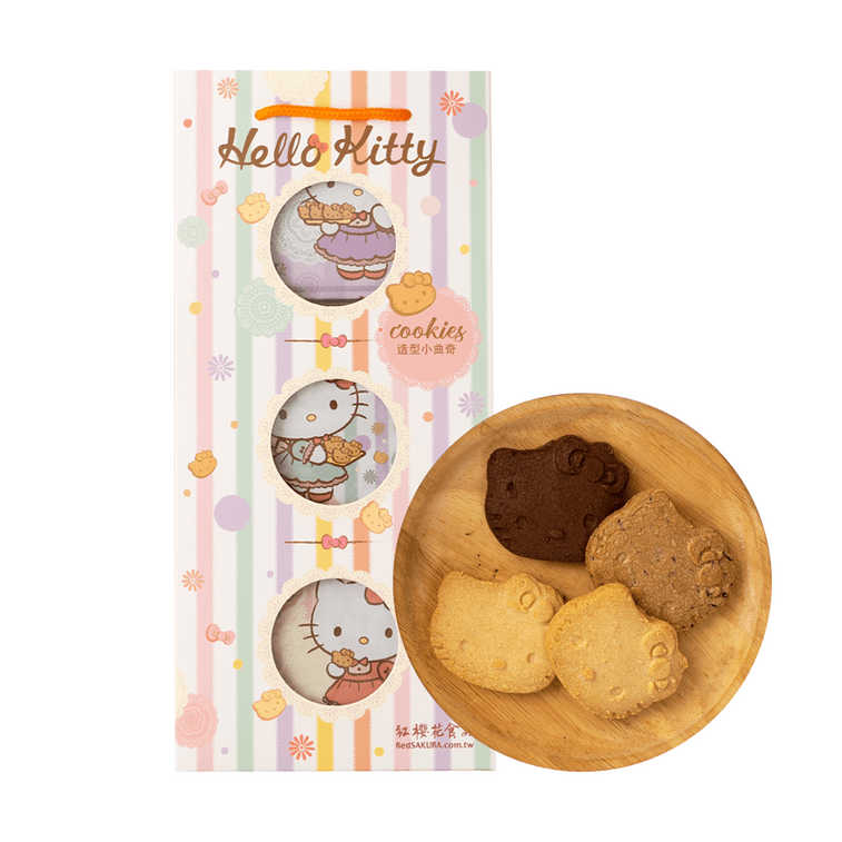 Sanrio Hello Kitty Shaped Cookies Gift Box 6.88 oz 3