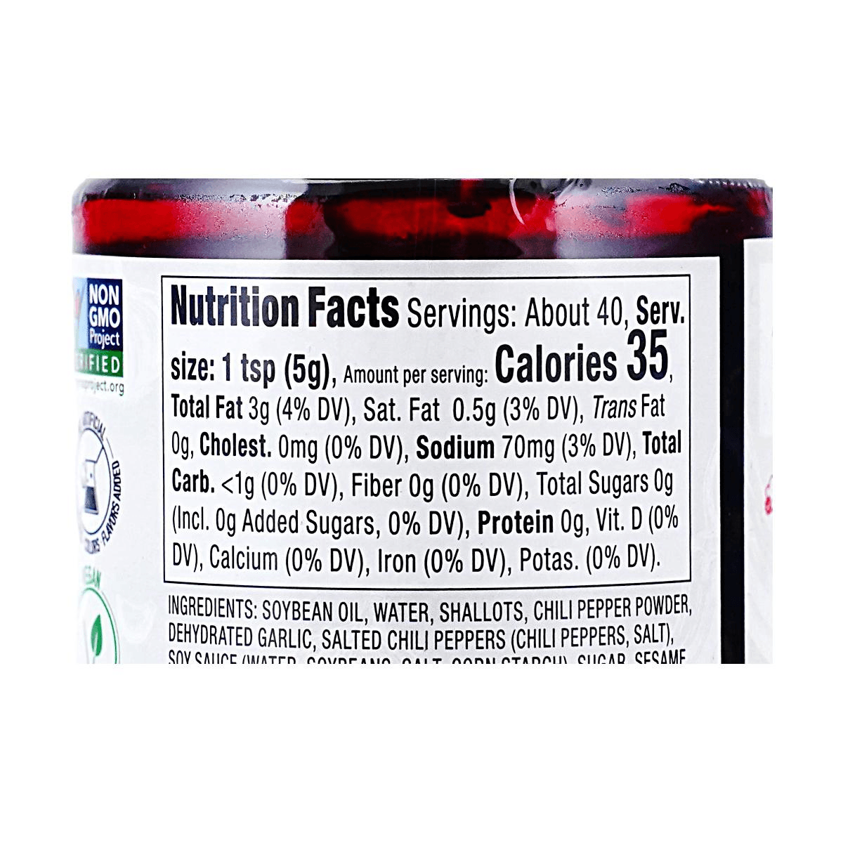 LEE KUM KEE Chili Crisp ,Cilantro Flavor, Non-GMO & Vegan, 7 oz