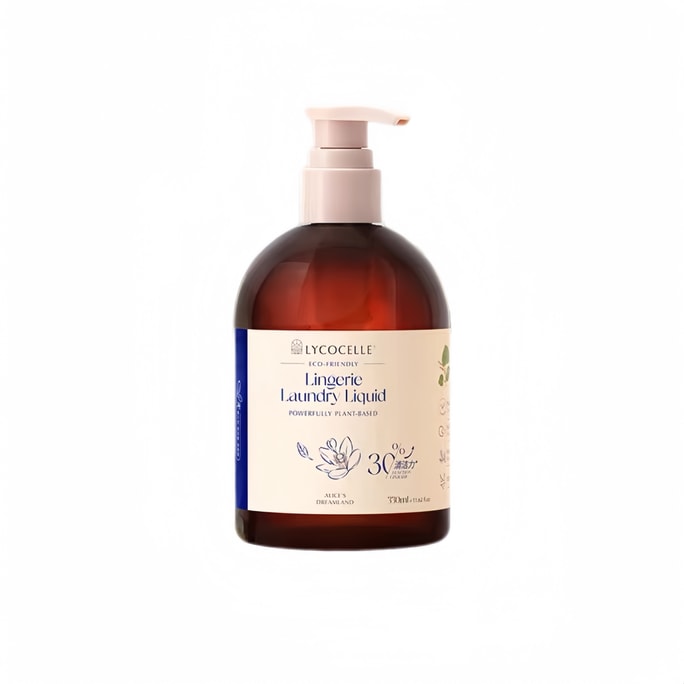 LYCOCELLE 330ml Alice Wonderland Scent Laundry Detergent For Underwear Removes Blood Stains Antibacterial
