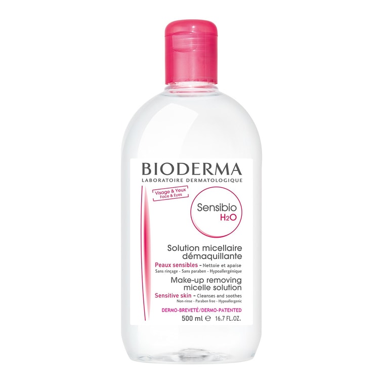 法国bioderma贝德玛 卸妆粉水 舒妍多效洁肤液 500ml 敏感肌专属 亚米