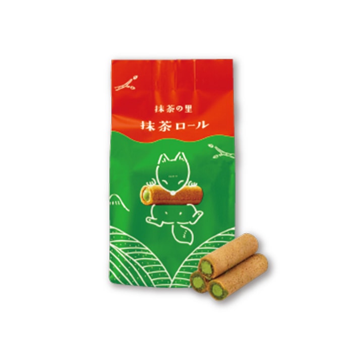 【日本直送】上梅園 抹茶クリームロール 13個入り