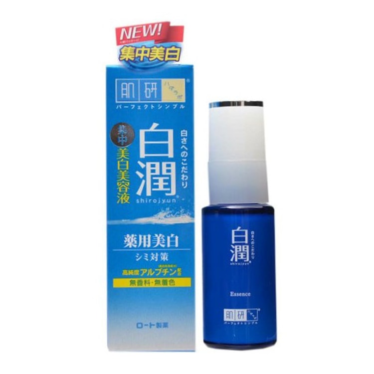 日本rohto乐敦肌研白润美白保湿美容液30g 亚米