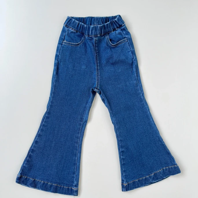 PIPPI+ LOTTA Flare Denim Jeans Indigo Size XL