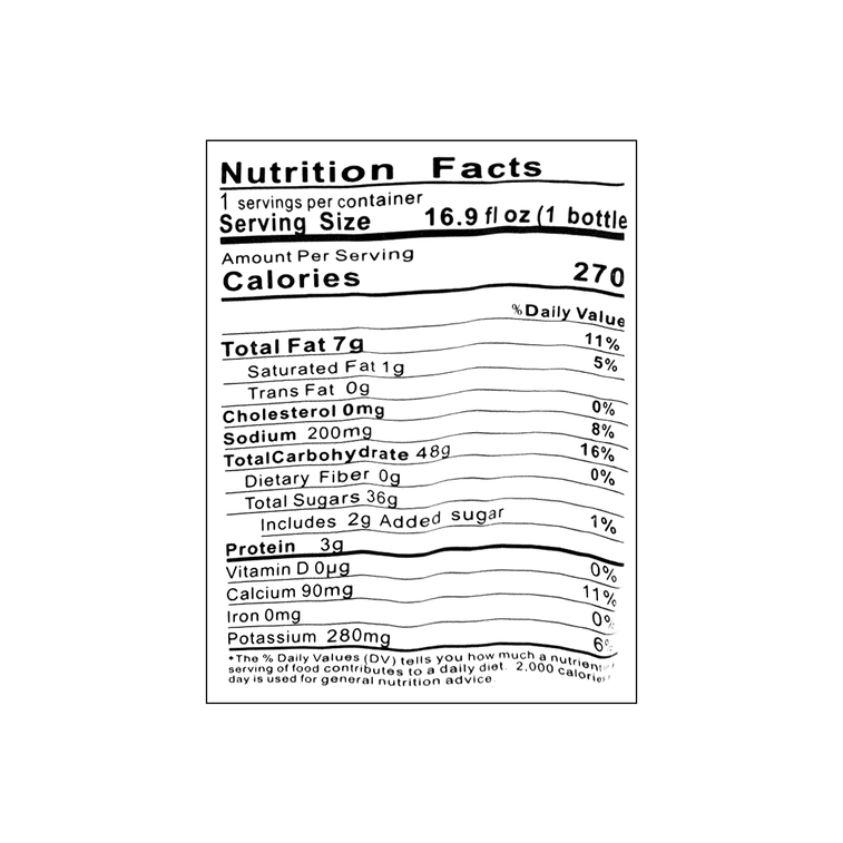 Assam Milk Tea Drink - Sweet & Refreshing 15.21fl oz 10