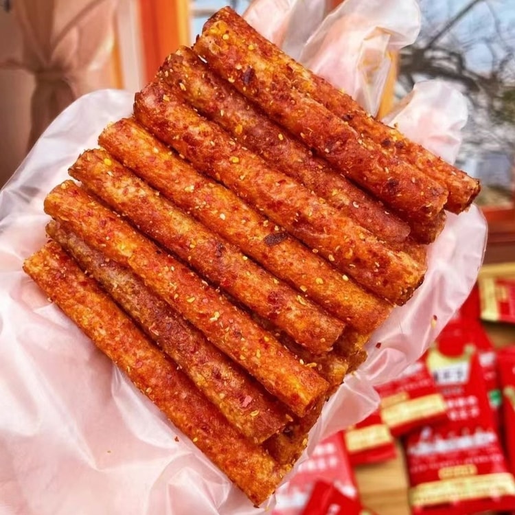 Spicy strips Slightly numbing and slightly spicy 110 g - Yami.com