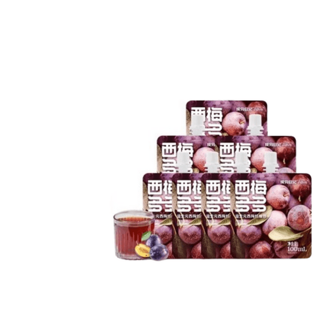 Prune Juice Prune Juice Drink Prune Juice Concentrate Concentrated Juice 100ml*6 bags