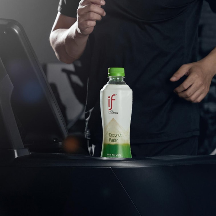 IF 椰子水 100%无添加纯椰青水 NFC椰汁  350ml【低卡0脂0蔗糖】【DIY椰青美式】【315耐打王】【泰国正版】 5