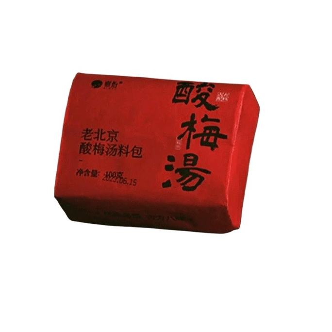 【中國直郵】 謝怡 酸梅湯古法熬煮老北京配方原料包100g*1袋