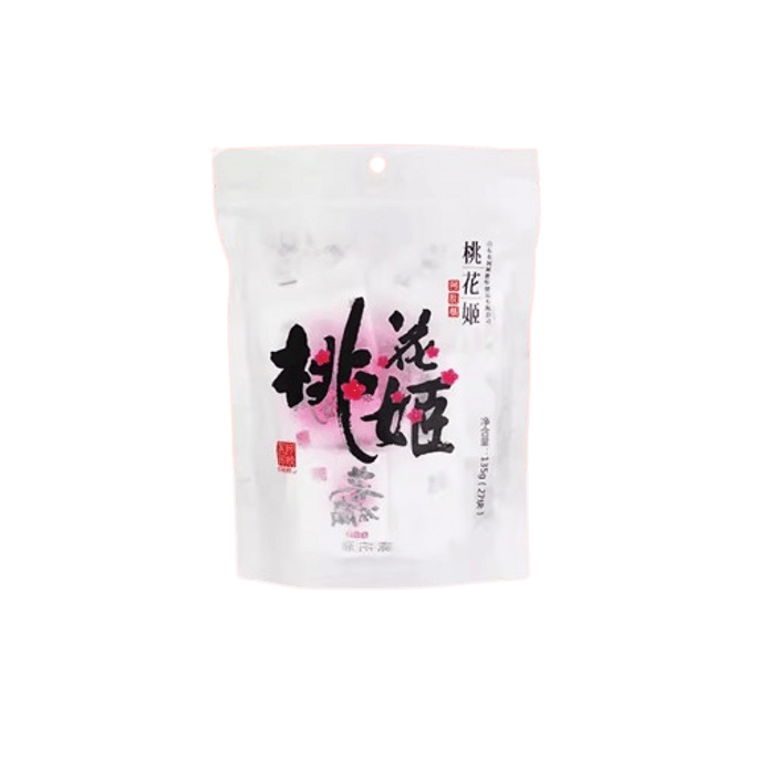 Self-Use Bag Recommended Peach Blossom Gelatin Cake Peach Blossom Gelatin 135g Bag