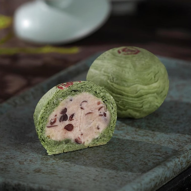 The Legend of the White Snake Mooncake Gift Box 9pcs 19.04oz [Rum Cranberry Cheese+Salted Egg Yolk+Longjing Tea Pastry] 7