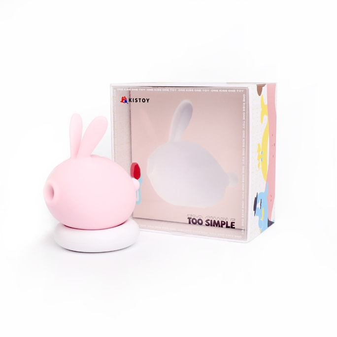 KISTOY Too Simple  Bunny Clitoral Stimulator - Pink