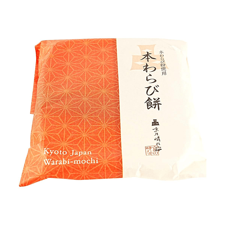 Kyoto Warabimochi,Mochi with Kinako & Brown Sugar Syrup, 4.23 oz 【Soft & Fragrant】【Japanese Wagashi Dessert】 6