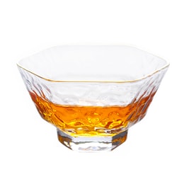美國NESTLADY 日本六角錘紋杯 茶道杯 品茗杯 1件