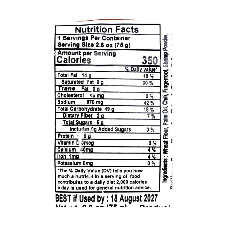 Sood-Ded Thai-Style Seafood Pad Char Noodles, 2.65 oz *6【6 Pack】【Thai Twist】【Truffle Taste】【Trending Pick】 4