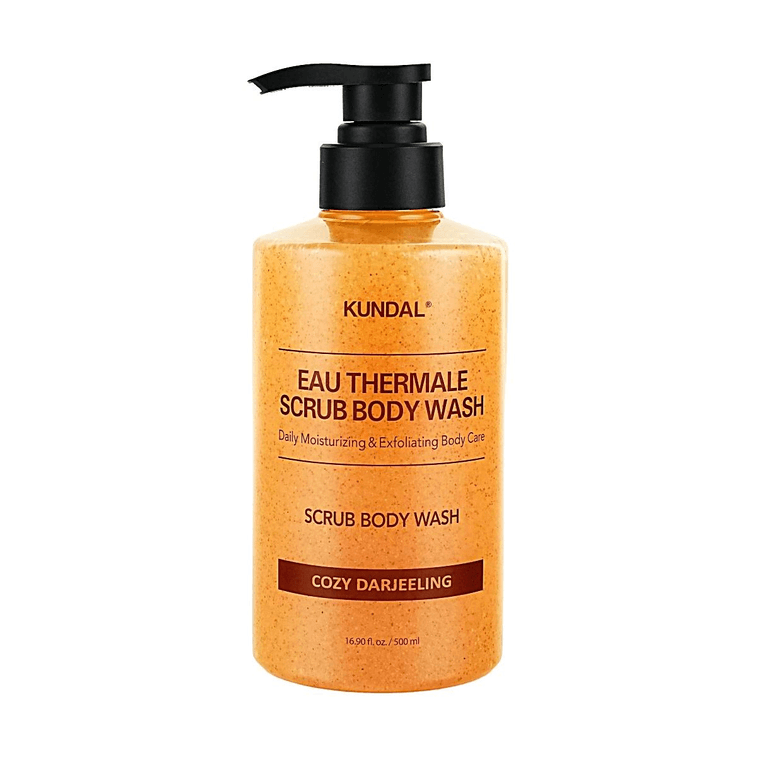 Eau Thermale Scrub Body Wash, Cozy Darjeeling, 16.91fl oz 3