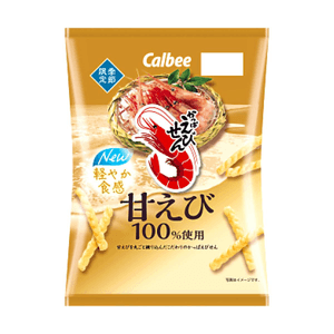 シュリンプクラッカー スイートシュリンプ味 1.76 oz【天然甘えび100%使用】【軽い食感】【季節限定】