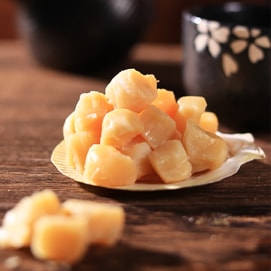 水一方 【非常非常的鲜甜】 扇贝肉 原味 200g 海鲜零食 开袋即食【低脂高蛋白】